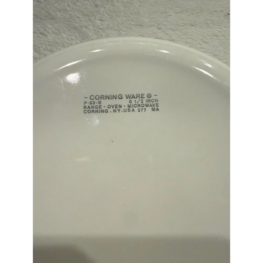 Corning Ware Le Persil Spice O Life 6.5 Skillet P-83-B with Pyrex Lid P-83-C